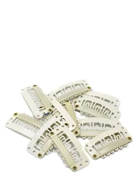 CLIPS EXTENCIONES BLANCA AL DETALLE